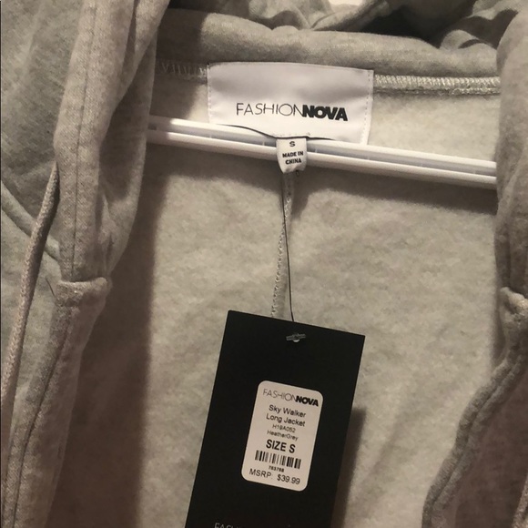 FASHION NOVA LONG JACKET - Picture 4 of 4